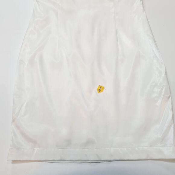 MORE TO COME Caira Ruffle Dress in White Small - Picture 12 of 12